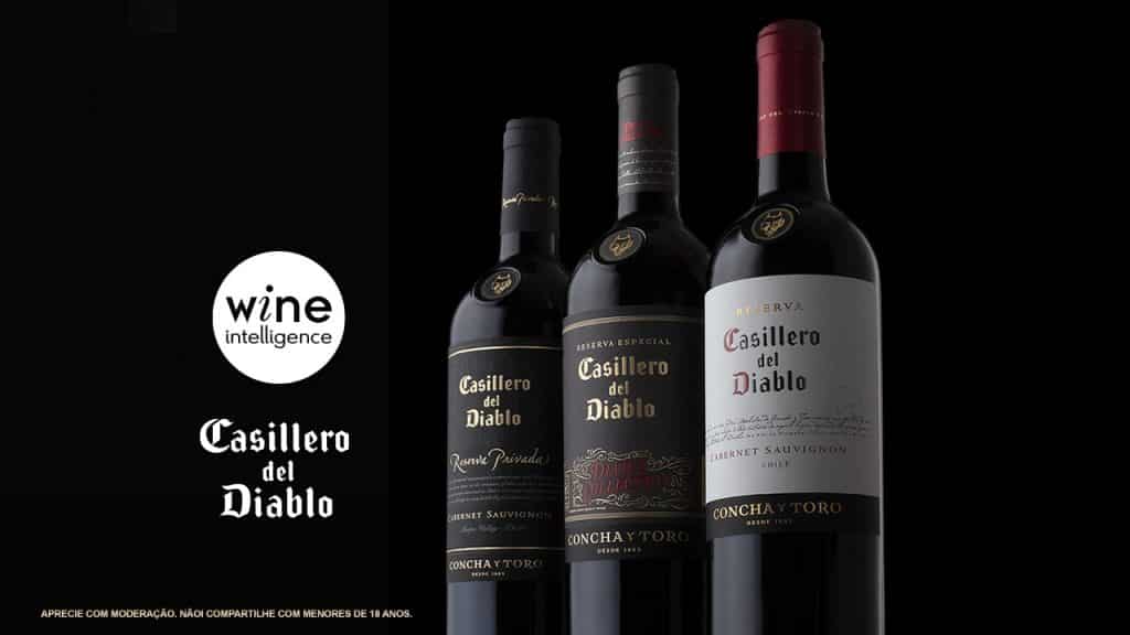 A marca Casillero del Diablo foi destacada globalmente, pelo quinto ano consecutivo, pela prestigiada consultoria inglesa Wine Intelligence.