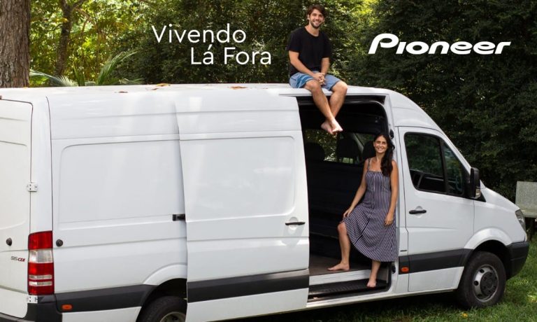 A E-Content Lab acaba de criar mais um projeto para a Pioneer do Brasil: uma parceria com o casal de influenciadores do @Vivendo.la.fora.