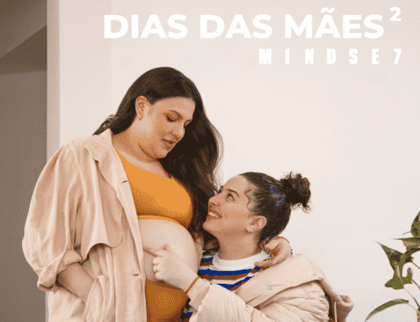 Neste Dia das Mães, a Mindse7 C&A convidou as publicitárias Milena Cabral e Gabriela Oliveira para estrelarem juntas uma nova campanha.