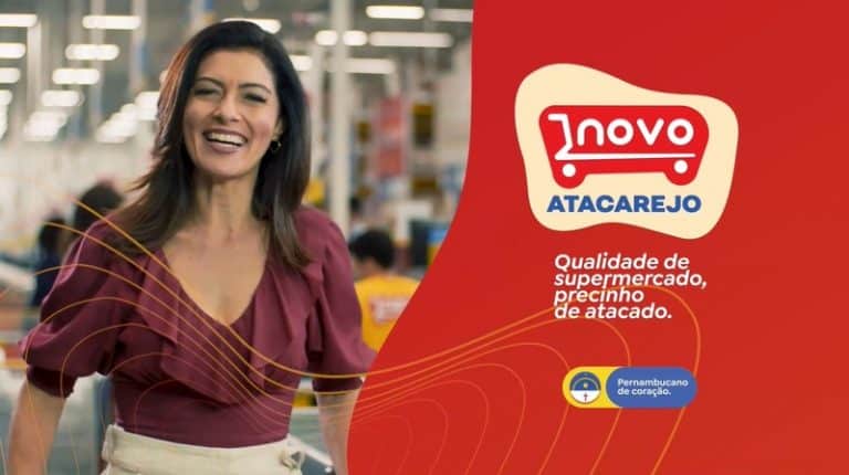 Ampla assina sua primeira campanha para a rede Novo Atacarejo.