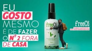 O FreeCô, primeiro bloqueador de odores sanitários do país, apresenta sua nova campanha para este ano de 2022.