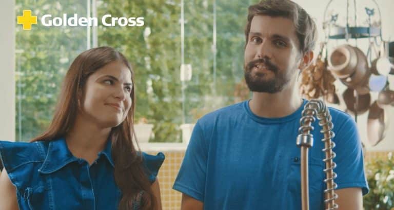 Golden Cross apresenta o casal Golden.