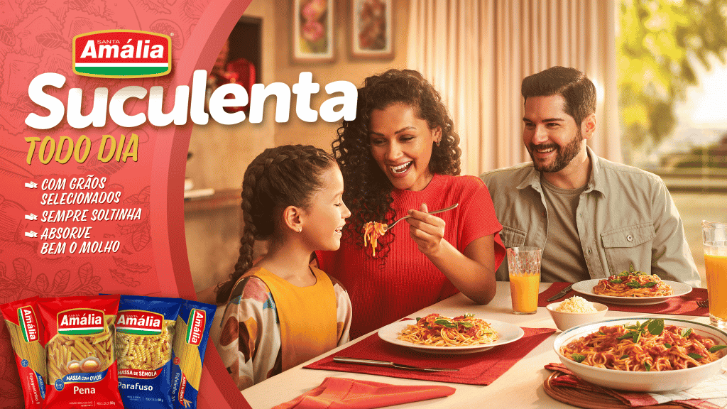 A Santa Amália, uma das marcas mais vendidas no Brasil, apresenta sua primeira campanha como parte da Camil Alimentos.
