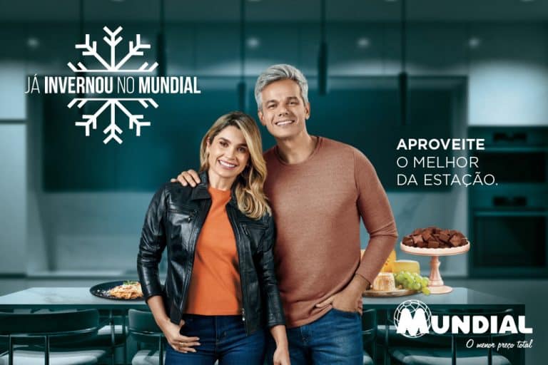Os Supermercados Mundial lançam nova campanha, desenvolvida e assinada pela Artplan, que conta com o conceito "Já invernou no Mundial!".