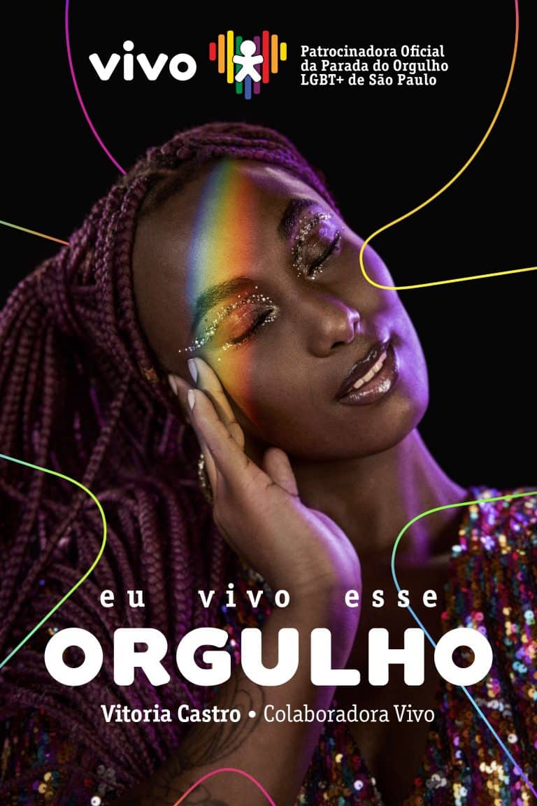 Vivo reforça posicionamento em diversidade com patrocínio da Parada do Orgulho LGBT+.