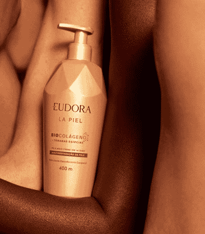 Eudora convidou a revista Elle, para o desenvolvimento da campanha de lançamento de sua nova linha de tratamento corporal "Eudora La Piel".