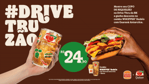 Guaraná Antarctica e Burger King se unem para exaltar a brasilidade raiz.