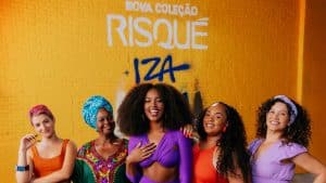 A cantora IZA foi o match perfeito com Risqué, e a inspiração para a coleção #AsCoresDasMinhasRaízes, que representa bem essa união.