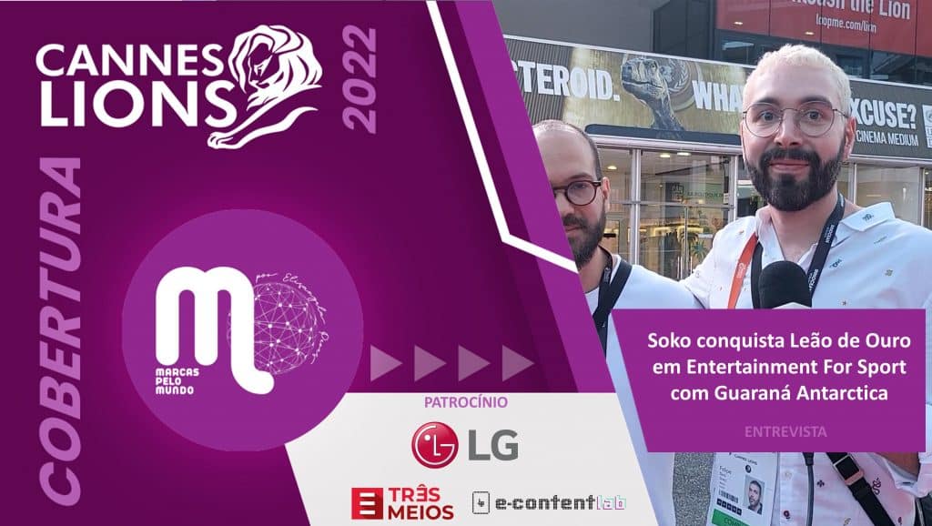 Soko conquista Leão de Ouro em Entertainment For Sport com Guaraná Antarctica