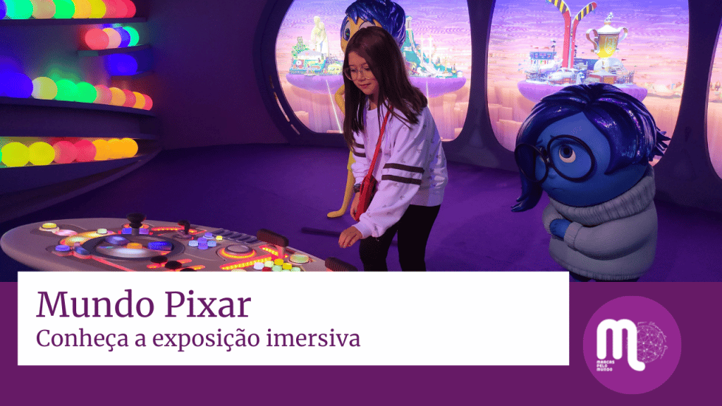Conheça o Mundo Pixar, no Shopping Eldorado, e mergulhe nos cenários dos filmes de animação