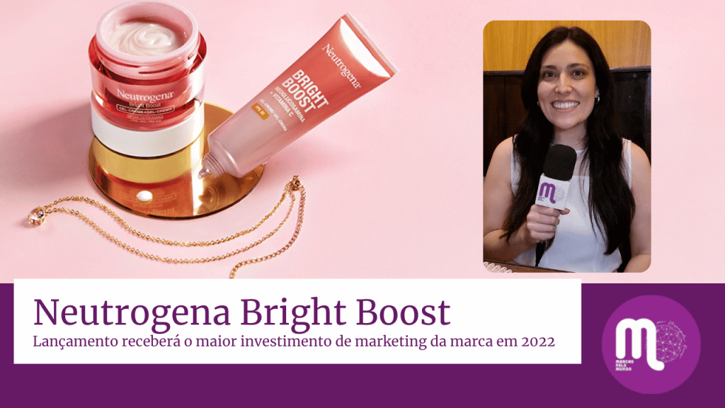 NEUTROGENA BRIGHT BOOST é a primeira linha de antissinais de NEUTROGENA que conta com tecnologia exclusiva para acelerar a renovação da pele.
