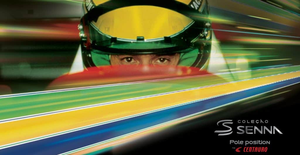 Senna e Centauro, dois grandes nomes do universo esportivo, fecham parceria para um importante lançamento exclusivo.
