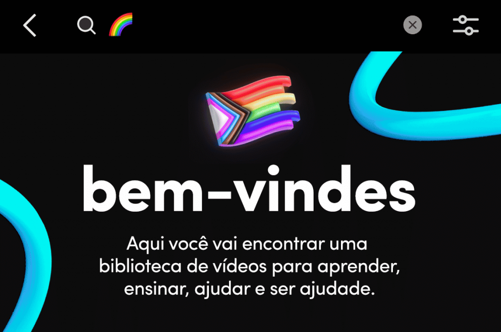 O TikTok acaba de lançar um hub com conteúdo direcionado para a comunidade LGBTQIAP+, idealizado pela agência GALERIA.ag.