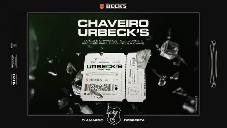 A Beck´s traz uma nova ação para São Paulo, que vai transformar chaveiros espalhados pela capital em portas de entrada ao Urbeck´s Festival.