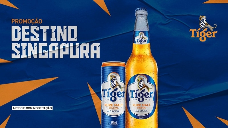 Tiger leva tigre 3D para as pistas do SLS Super Crown