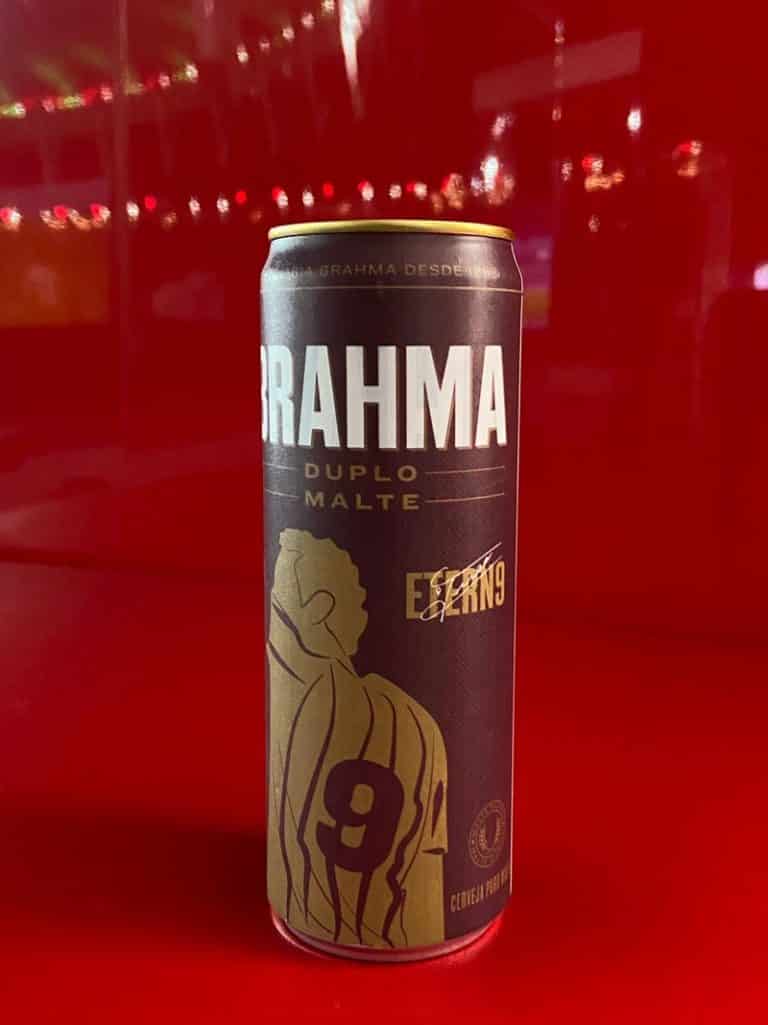 Brahma homenageia Fred com lata comemorativa