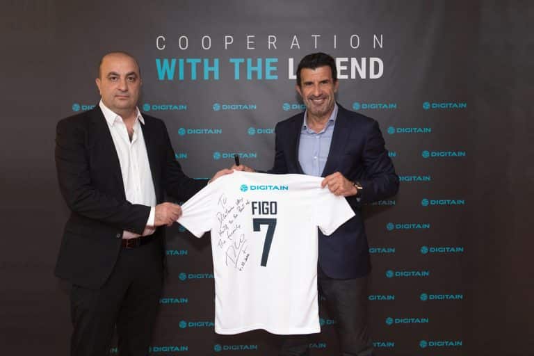Digitain anuncia Luís Figo como seu novo Embaixador