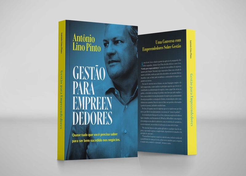 Antônio Lino Pinto, consultor, administrador com especialização em finanças, lança, dia 16 de agosto, o livro "Gestão para Empreendedores".
