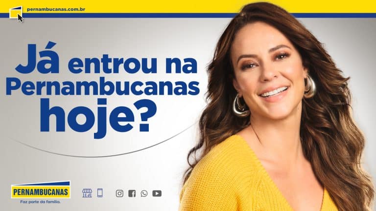 A Pernambucanas, marca varejista nacional pioneira em inovações, apresenta sua nova campanha publicitária ‘Já entrou na Pernambucanas hoje?’.