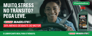 A marca de lubrificantes Castrol lança, nesta semana, sua nova campanha, intitulada "Castrol MAGNATEC Trânsito Sem Stress".