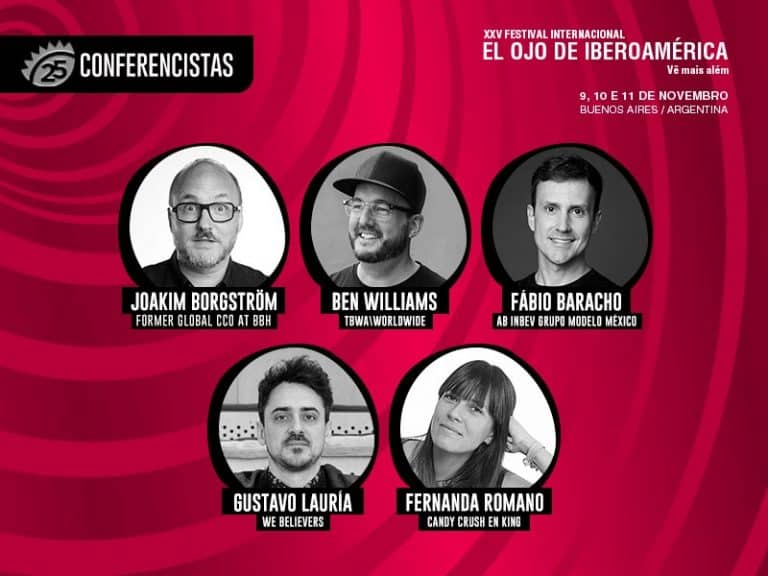 O El Ojo Iberoamérica, festival de criatividade mais importante do mundo, volta em 2022 à sua versão presencial com motivos para comemorar.