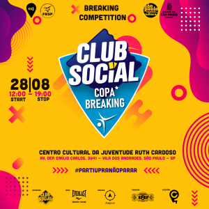 Copa Club Social de Breaking terá primeira edição na capital paulista