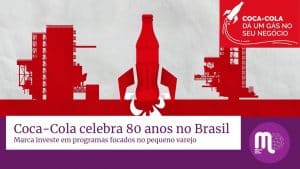 Em 2022, a Coca-Cola completa 80 anos de atuação no Brasil. O país é a quarta operação da Coca-Cola no mundo.