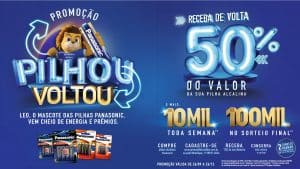 A Panasonic do Brasil lança sua primeira campanha promocional para a categoria de pilhas, desenvolvida pela MKT House.