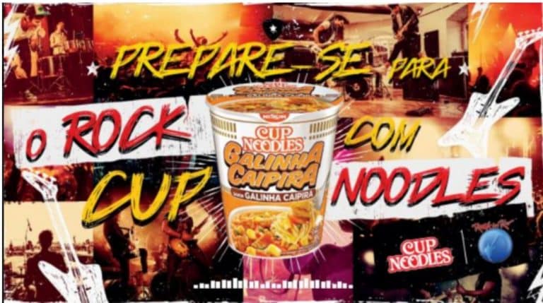 O Cup Noodles é o macarrão oficial do Rock in Rio 2022 e, para deixar os fãs dentro do ritmo do festival, Nissin lança nova campanha.