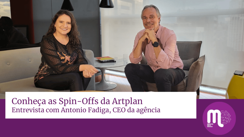 Elisangela Peres e Antonio Fadiga, da Artplan.