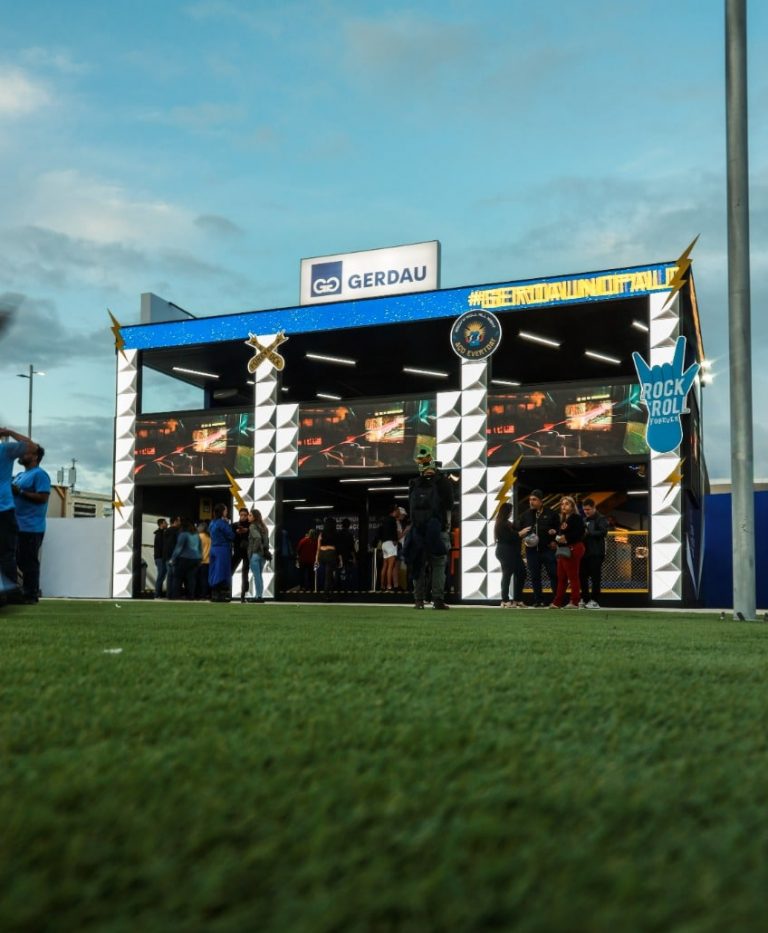 A Gerdau preparou uma série de ações de engajamento e interação com o público que visitar o Rock in Rio Brasil 2022.