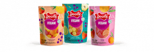 A Docile, maior exportadora de candies do Brasil, anuncia sua entrada no mercado vegano com o lançamento da linha Vegan.