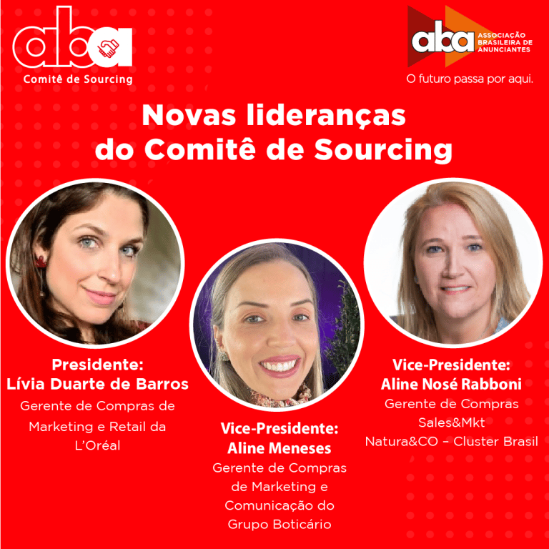 Gerente de Compras de Marketing e Retail da L'Oréal, a profissional Lívia Barros acaba de assumir a presidência do Comitê de Sourcing da ABA.