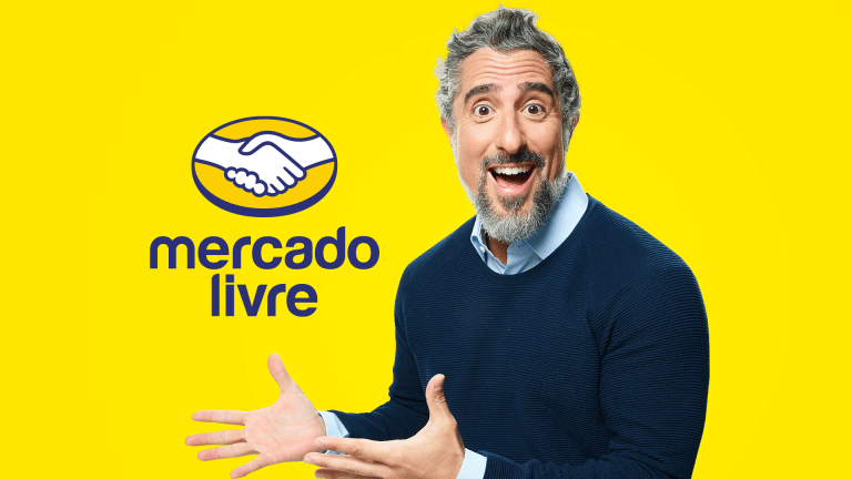 O Mercado Livre anuncia a chegada do apresentador Marcos Mion como parceiro da marca, com um contrato de 18 meses.
