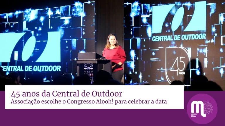 A Central de Outdoor completou 45 anos de atuação no mercado publicitário com homenagens aos seus presidentes que fizeram história.