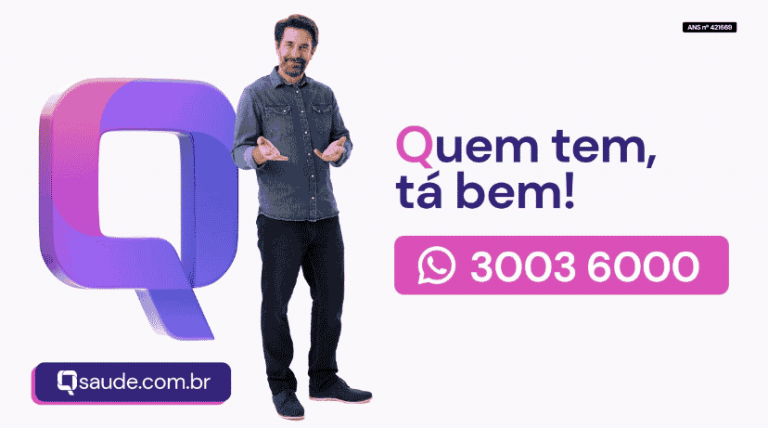 A Tridente.ag criou uma nova campanha offline para o plano QSaúde, que conta com o tema: Quem Tem, Tá Bem.