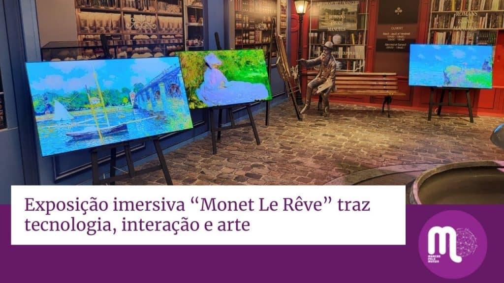A partir de setembro, no Espaço Rise, em Alphaville, o público poderá se deslumbrar com mais de 150 obras licenciadas de Oscar-Claude Monet.