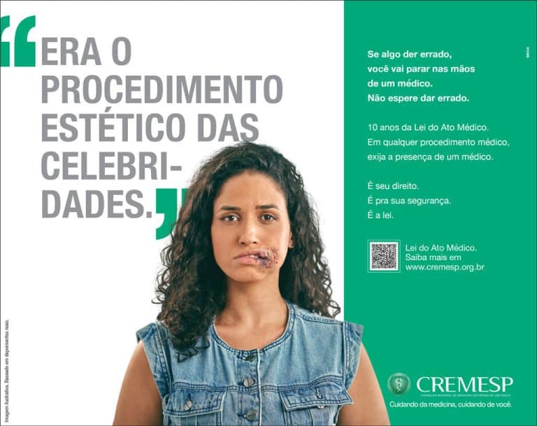 Se algo der errado, você vai parar nas mãos de um médico. Não espere dar errado. É com esse mote que o CREMESP apresenta nova ação.