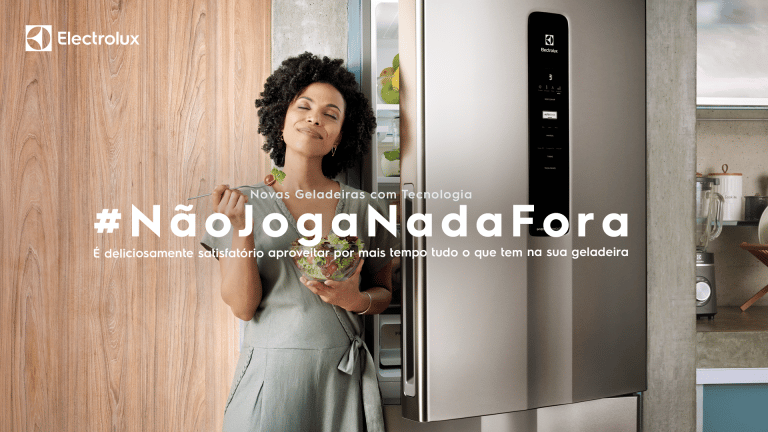 A Electrolux apresenta, continuando o posicionamento sustentável e consciente, sua nova campanha para a linha de Geladeiras Bottom Freezer.