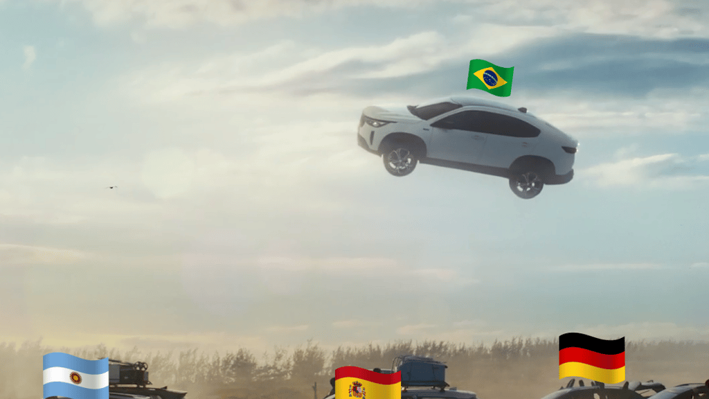 A Fiat, patrocinadora oficial da seleção brasileira de futebol, não poderia ficar de fora do maior evento desse esporte no mundo.