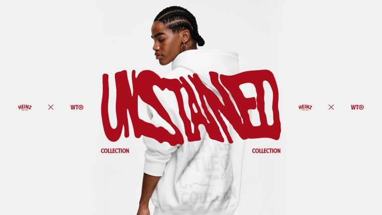 A Heinz apresenta a The Unstained Collection, uma coleção de roupas em parceria com a marca Working Title.