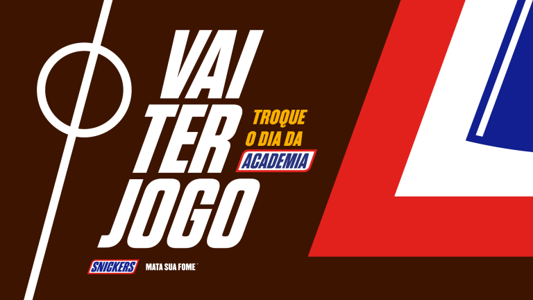 SNICKERS, marca que pertence à Mars, anuncia, no preparativo para um dos maiores eventos esportivos do mundo, a campanha "Vai ter Jogo".
