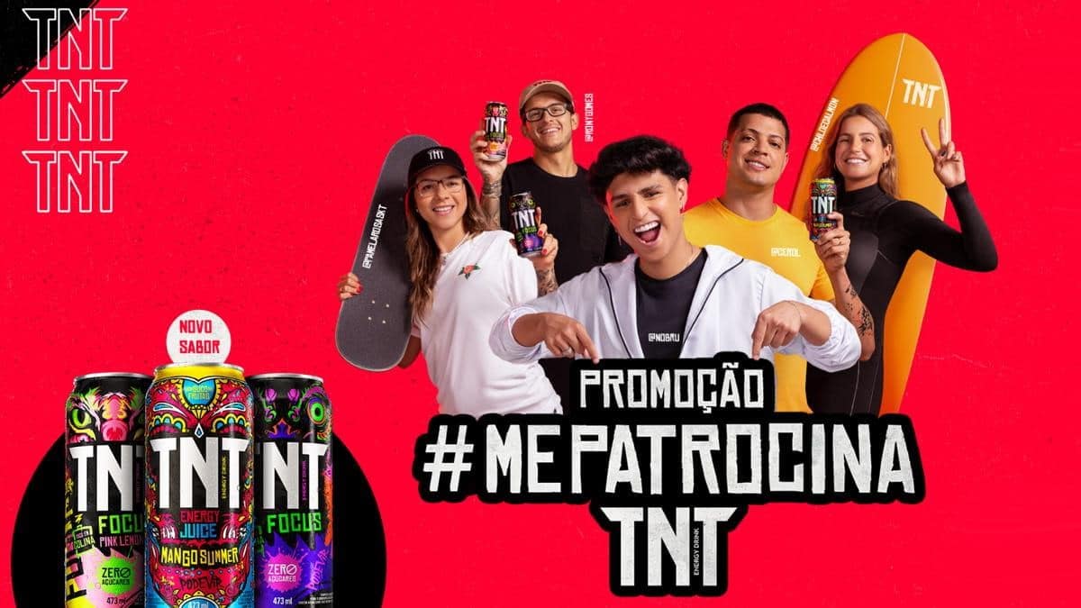 TNT Energy Drink lança energético para o verão e promoção com