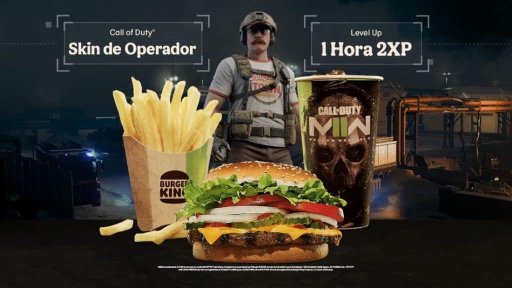 O Burger King anuncia uma parceria com Call of Duty, a maior franquia do mercado de jogos eletrônicos do mundo publicada pela Activision.