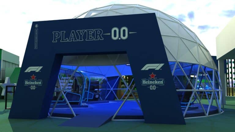 A Heineken desenvolveu uma estrutura física própria inédita para o FÓRMULA 1 HEINEKEN GRANDE PRÊMIO DE SÃO PAULO 2022.