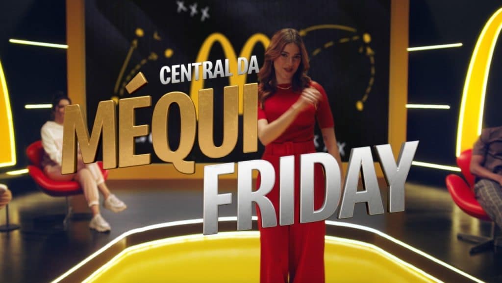 Para integrar as duas datas e aproveitar essa oportunidade inédita, o McDonald's estreia a campanha "Central da Méqui Friday".