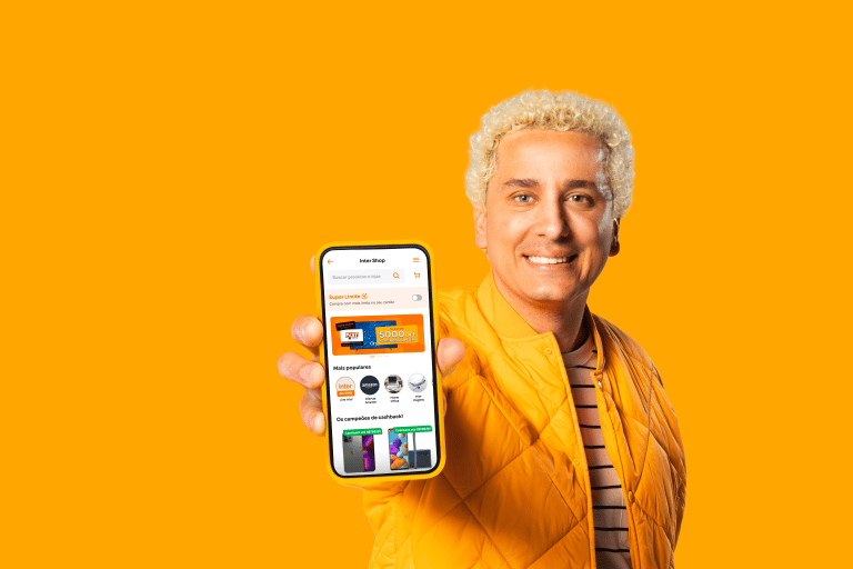 O Inter lançou uma campanha de marketing com o ator e humorista Rafael Portugal para promover o Inter Shop.