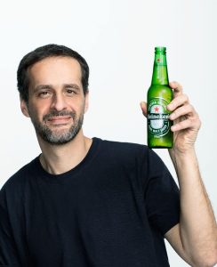 O profissional Eduardo Picarelli acaba de ser promovido e é o novo diretor da Business Unit da Heineken no Brasil. 