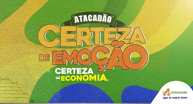 O Atacadão está com uma nova ação para seus consumidores aproveitarem preços baixos enquanto celebram sua paixão pelo futebol.