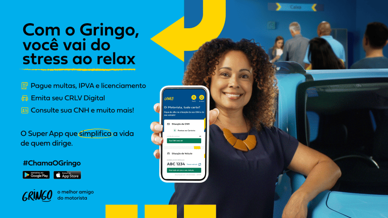 O Gringo, Super App que tem como propósito simplificar a vida do motorista, lança nesta semana sua nova campanha.